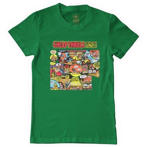 Big Brother and the Holding Company Cheap Thrills T-Shirt - Classic Heavy Cotton