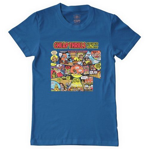 Big Brother and the Holding Company Cheap Thrills T-Shirt - Classic Heavy Cotton