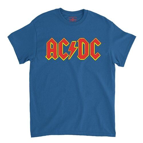 AC/DC Comic Logo T-Shirt - Classic Heavy Cotton