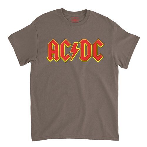 AC/DC Comic Logo T-Shirt - Classic Heavy Cotton