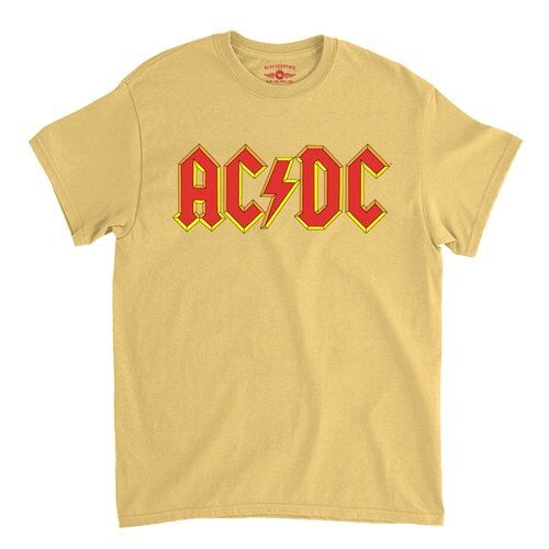 AC/DC Comic Logo T-Shirt - Classic Heavy Cotton