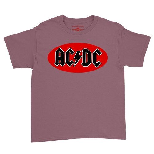 Oval AC/DC Logo Youth T-Shirt - Lightweight Vintage Children & Toddlers