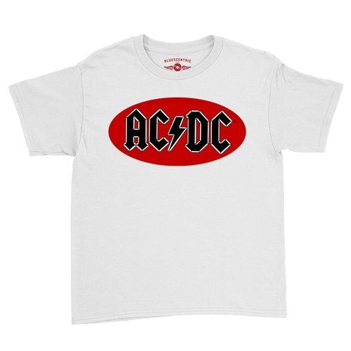 Oval AC/DC Logo Youth T-Shirt - Lightweight Vintage Children & Toddlers