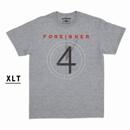 XLT Foreigner 4 Album T-Shirt - Men's Big & Tall