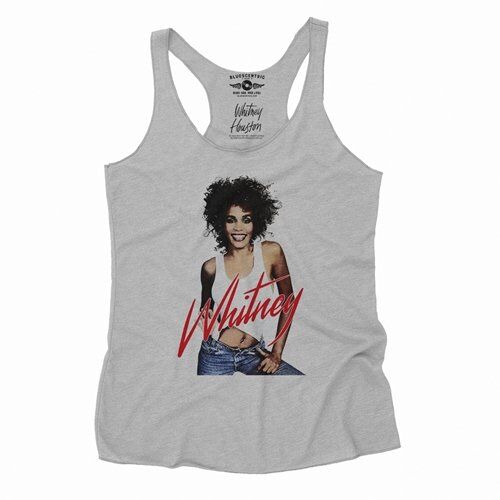 Whitney Houston in Jeans Racerback Tank - Women's