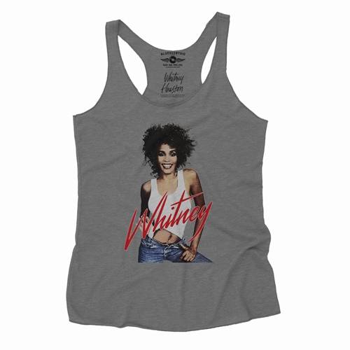 Whitney Houston in Jeans Racerback Tank - Women's