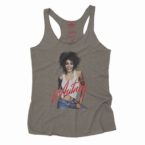 Whitney Houston in Jeans Racerback Tank - Women's