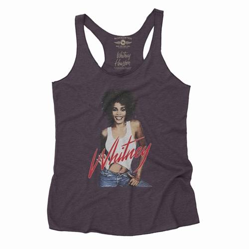 Whitney Houston in Jeans Racerback Tank - Women's