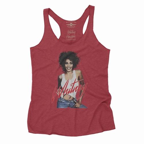 Whitney Houston in Jeans Racerback Tank - Women's