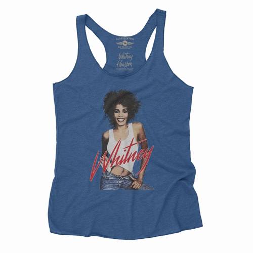 Whitney Houston in Jeans Racerback Tank - Women's