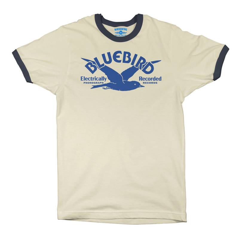 Bluebird Records Logo Ringer T-Shirt in default