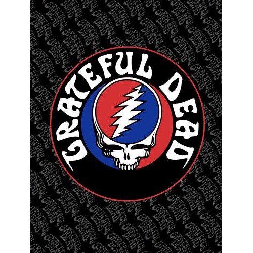 Rocksax - Grateful Dead - Sherpa Fleece Blanket - Logo (60 in x 80 in) Collectibles (Large Item, Blanket)
