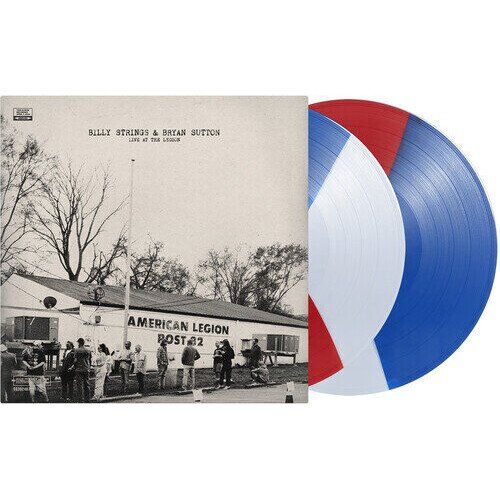 Billy Strings & Bryan Sutton - Live At The Legion LP (Indie Exclusive, Limited Edition, Colored Vinyl, Red, White)