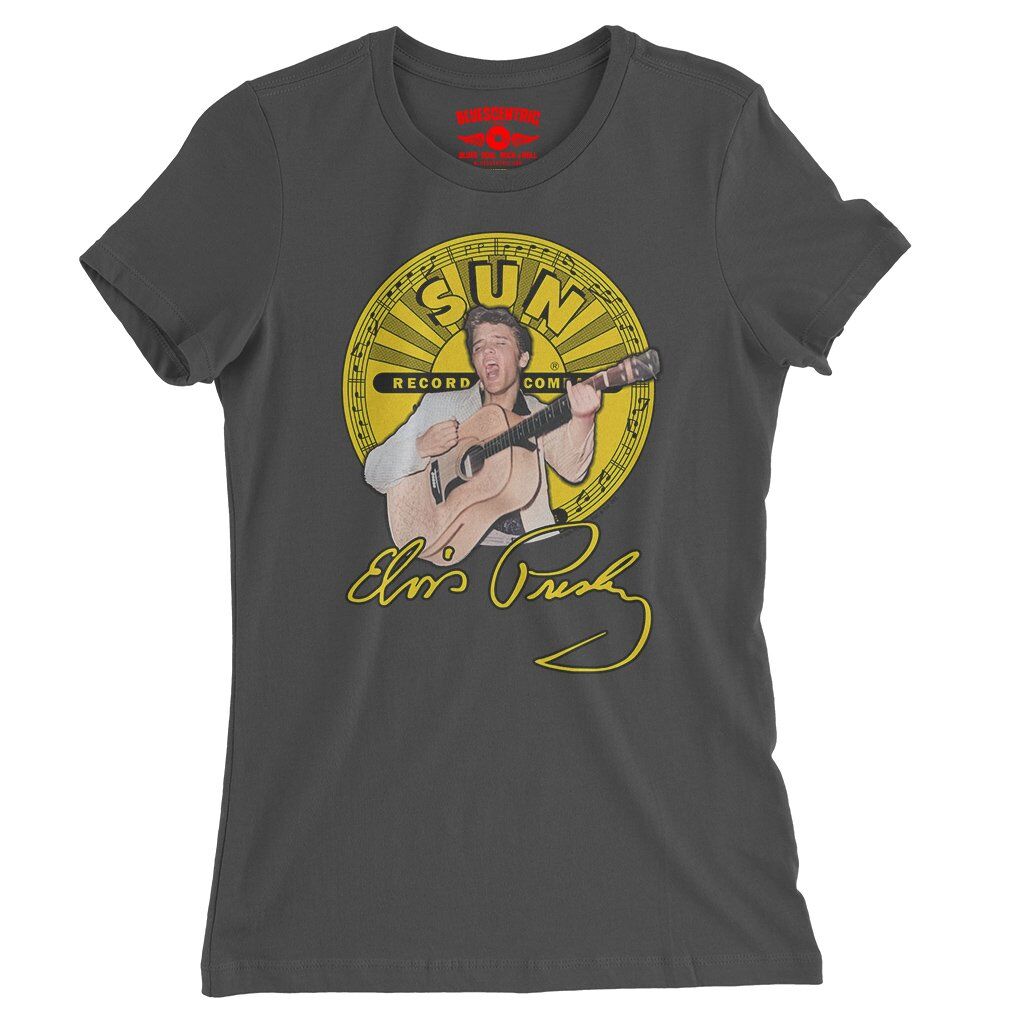 Elvis Presley 1955 Ladies T-Shirt - Relaxed Fit - Smoke