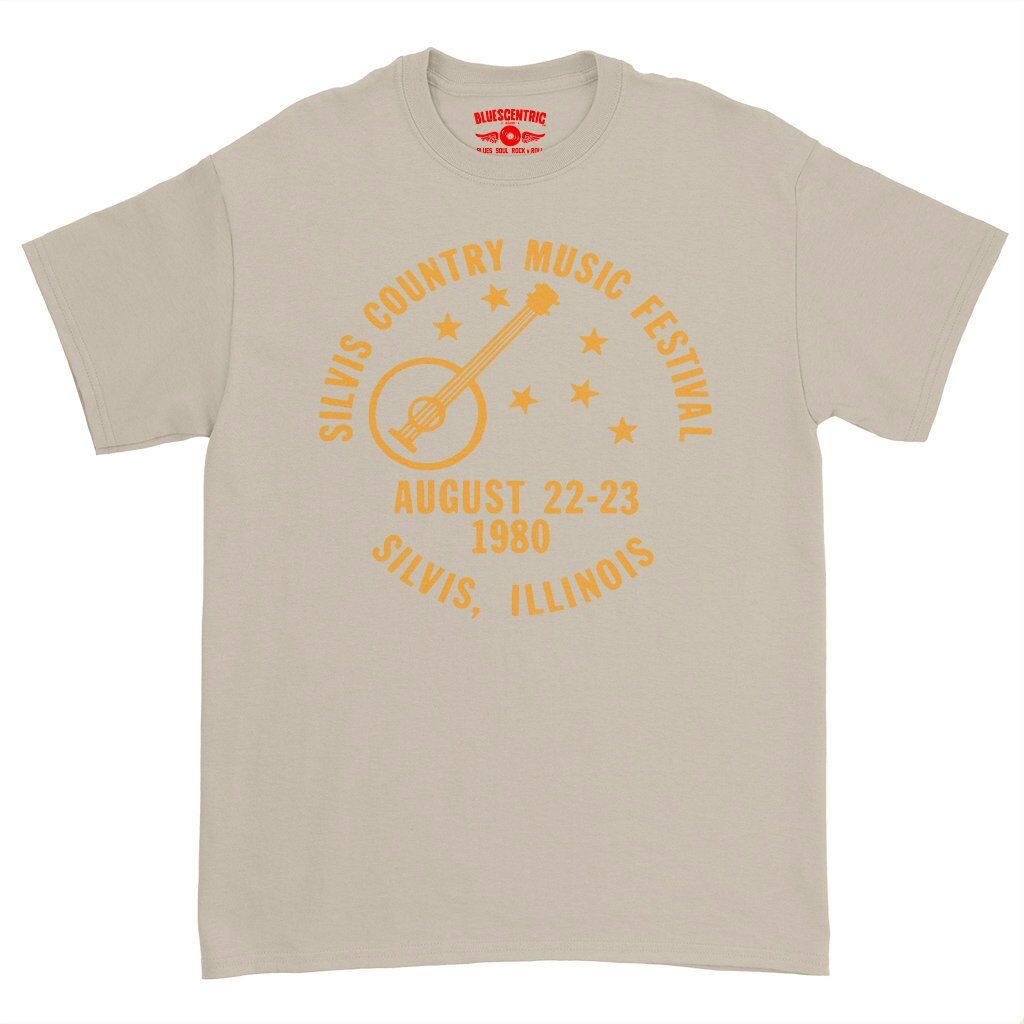 Silvis Country Music Festival T-Shirt - Heavy Cotton - Sand