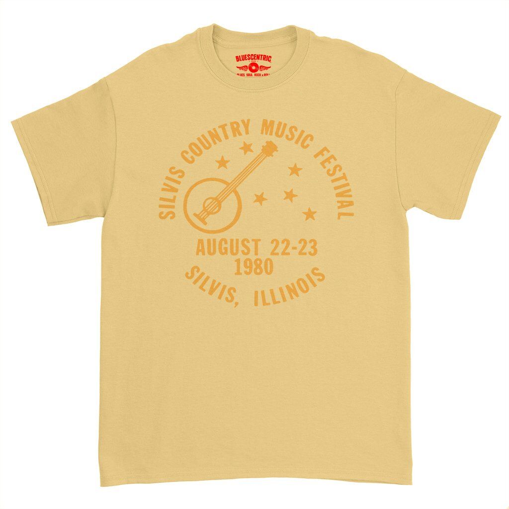 Silvis Country Music Festival T-Shirt - Heavy Cotton - Daisy