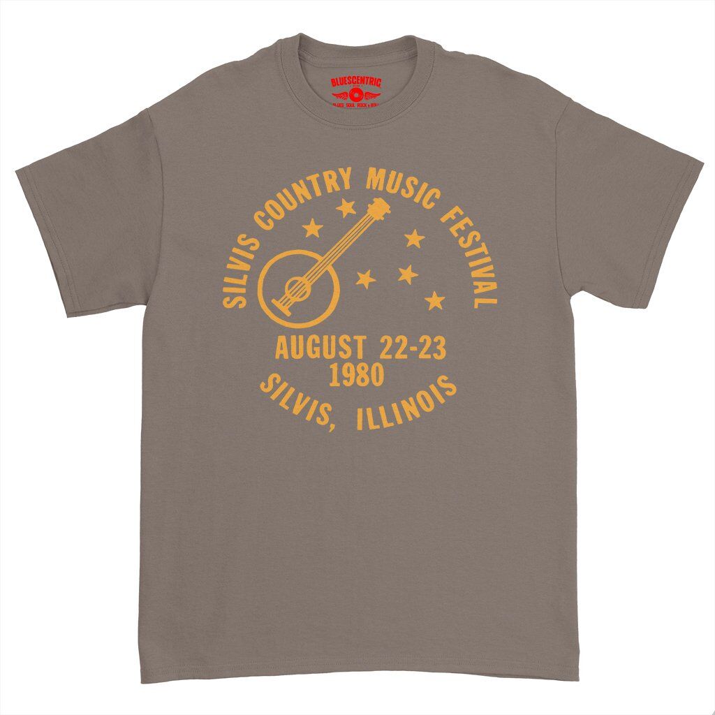 Silvis Country Music Festival T-Shirt - Heavy Cotton - Taupe