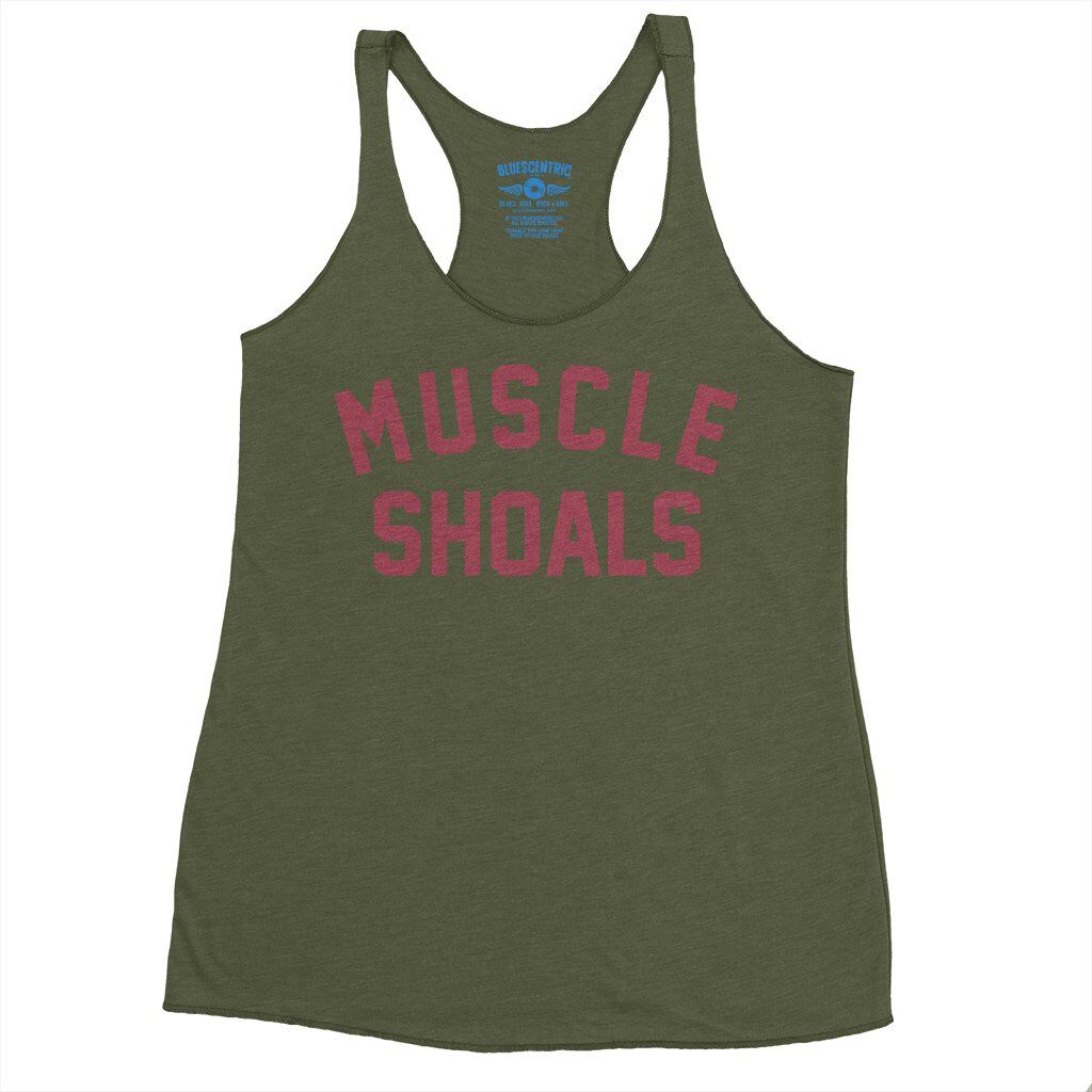 Muscle Shoals Racerback Tank - Women's - Military Green