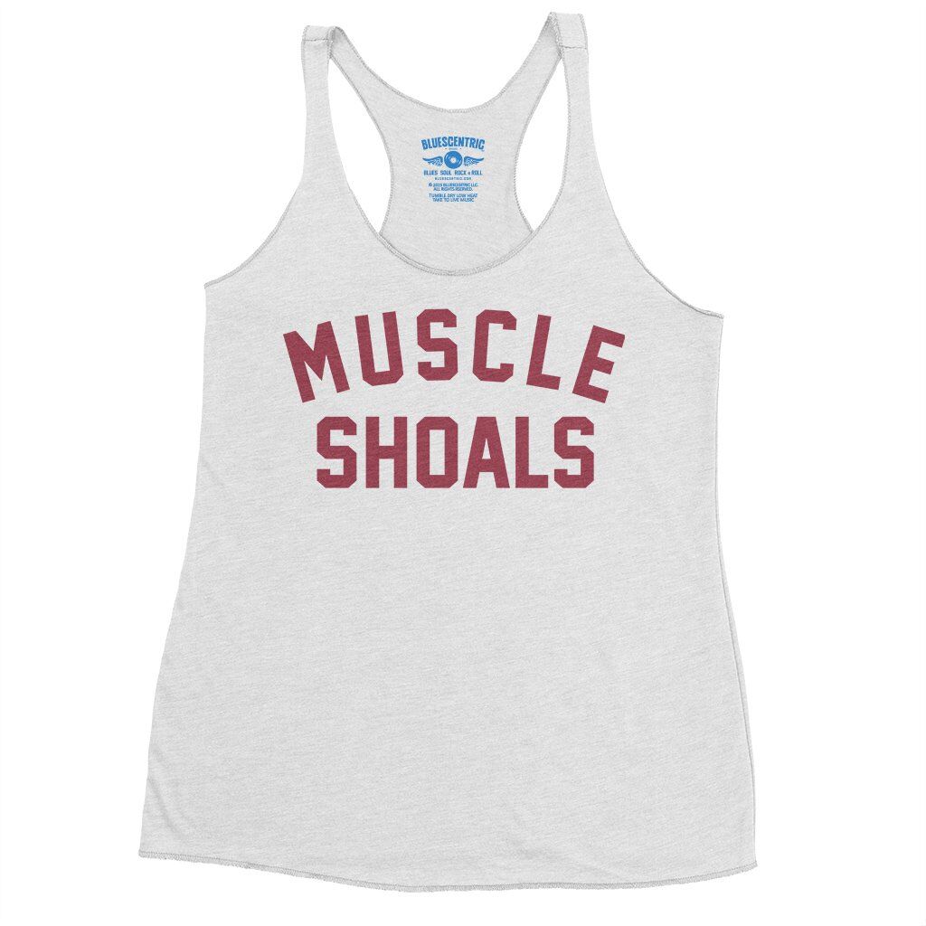 Muscle Shoals Racerback Tank - Women's - Heather White