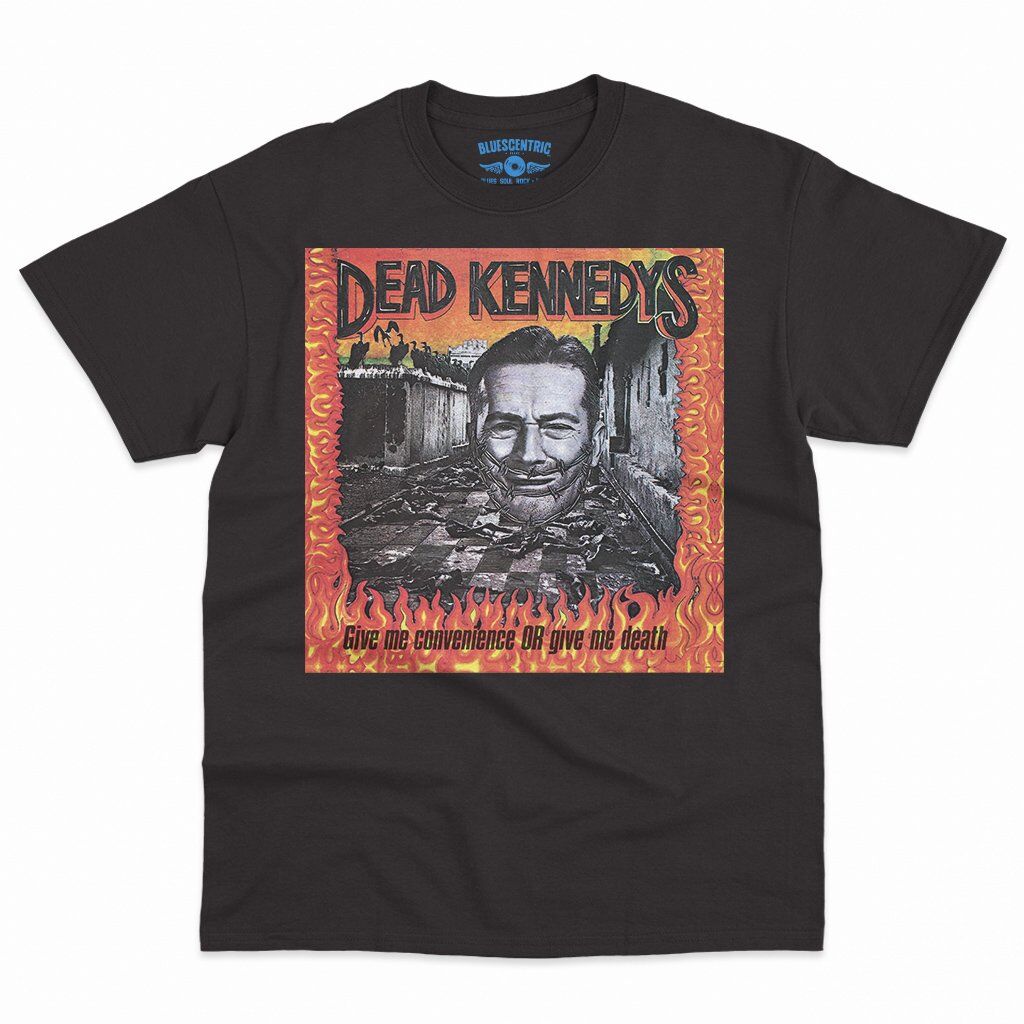 Dead Kennedys Give Me Convenience or Give Me Death T-Shirt - Men's Big & Tall - Black