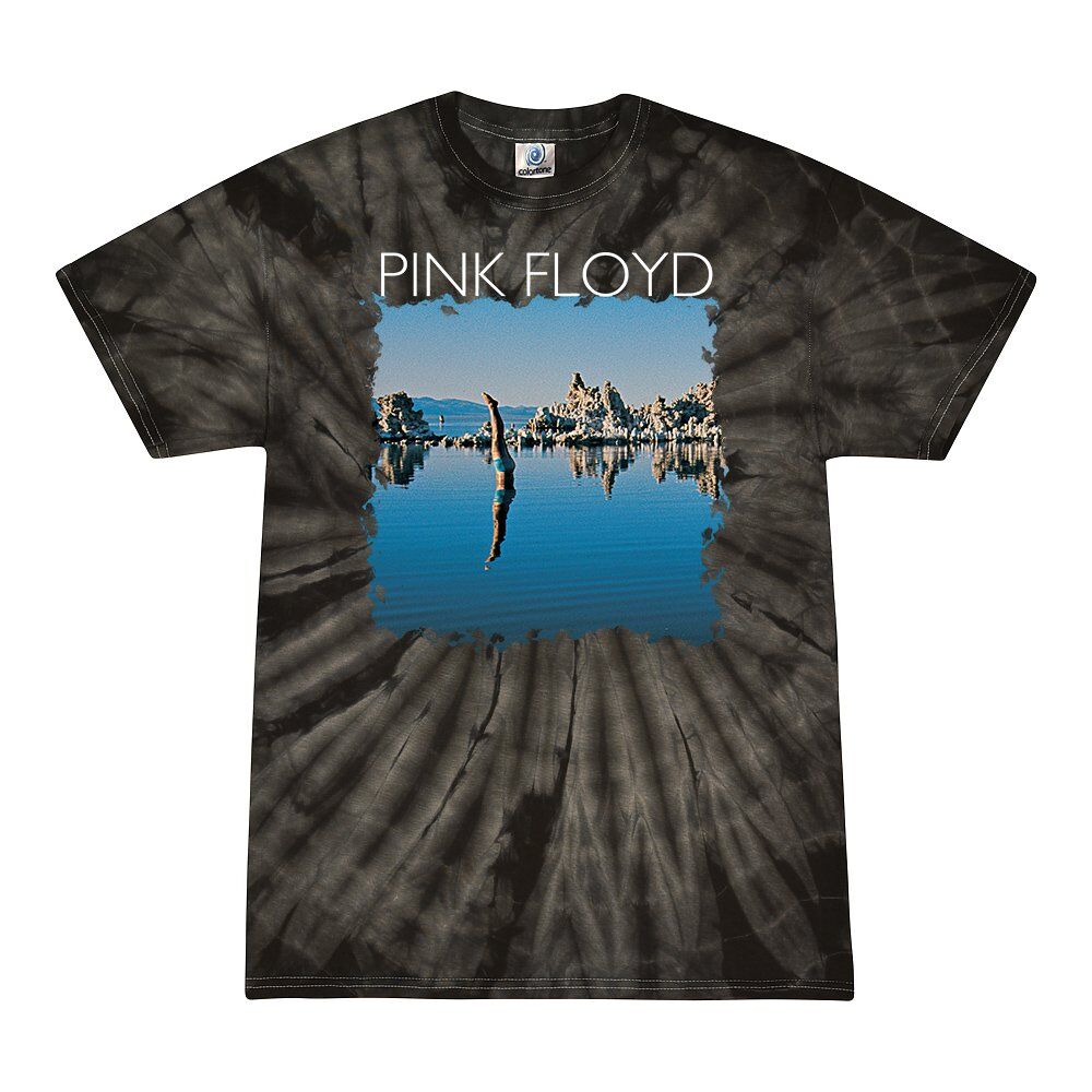 Pink Floyd WYWH Diver Tie-Dye T-Shirt - Black - Black