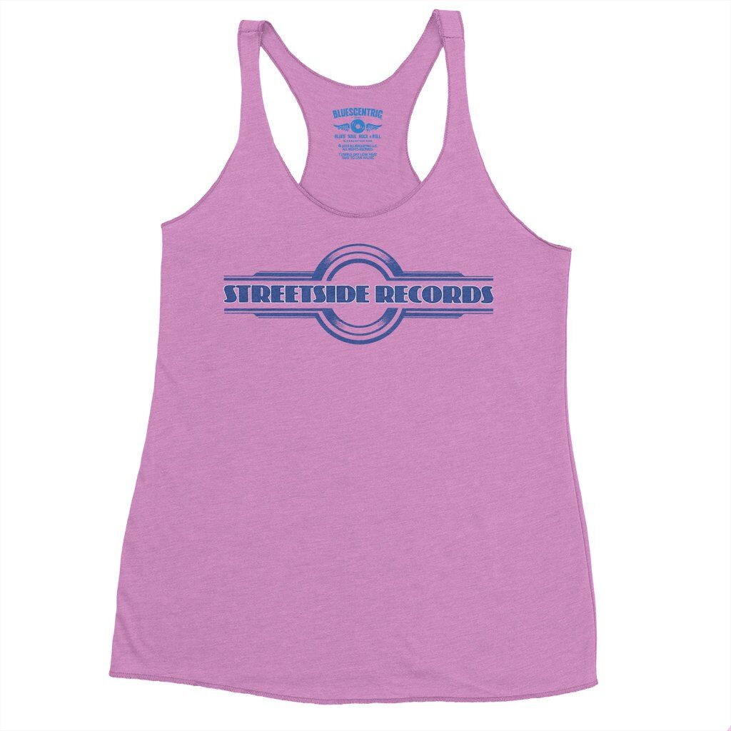 Vintage Streetside Record Store Racerback Tank - Women's - Vintage Lilac