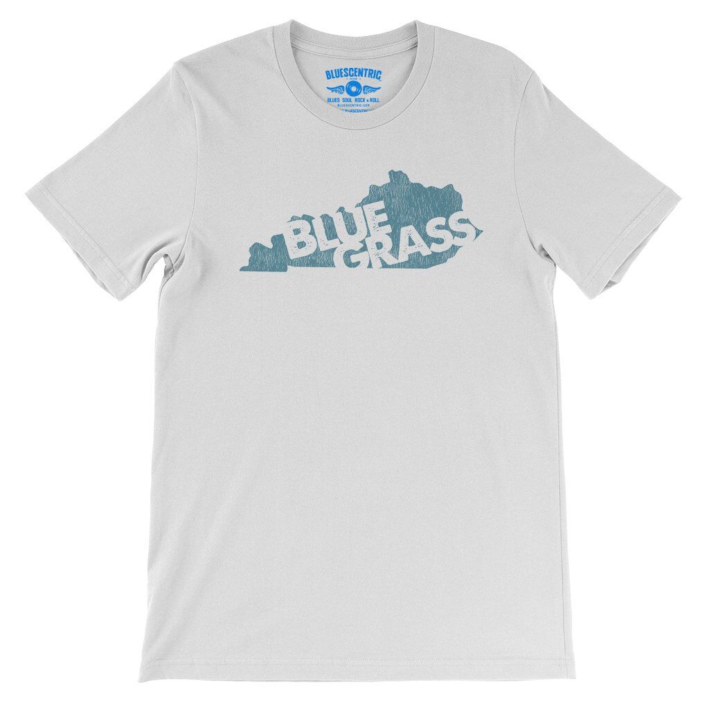 Kentucky Bluegrass T-Shirt - Lightweight Vintage Style - White
