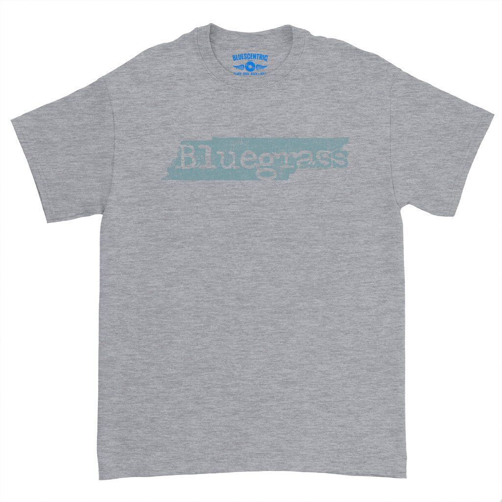 Tennessee Bluegrass T-Shirt - Heavy Cotton - Athletic Heather