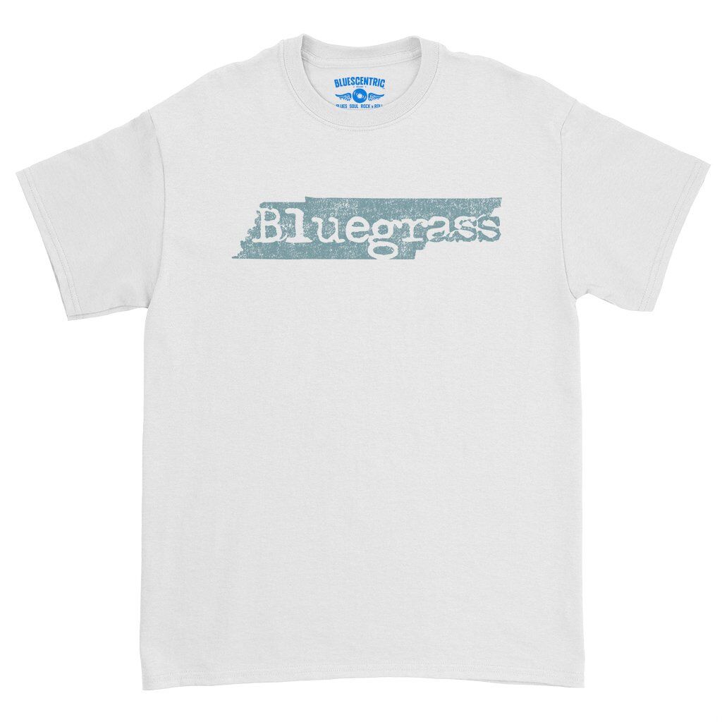 Tennessee Bluegrass T-Shirt - Heavy Cotton - White