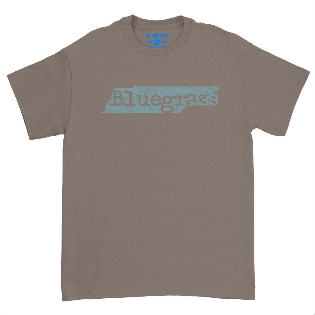 Tennessee Bluegrass T-Shirt - Heavy Cotton - Taupe