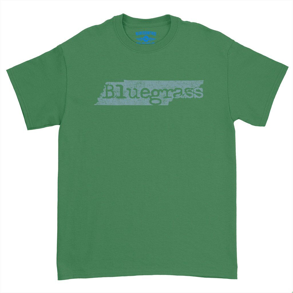 Tennessee Bluegrass T-Shirt - Heavy Cotton - Kelly