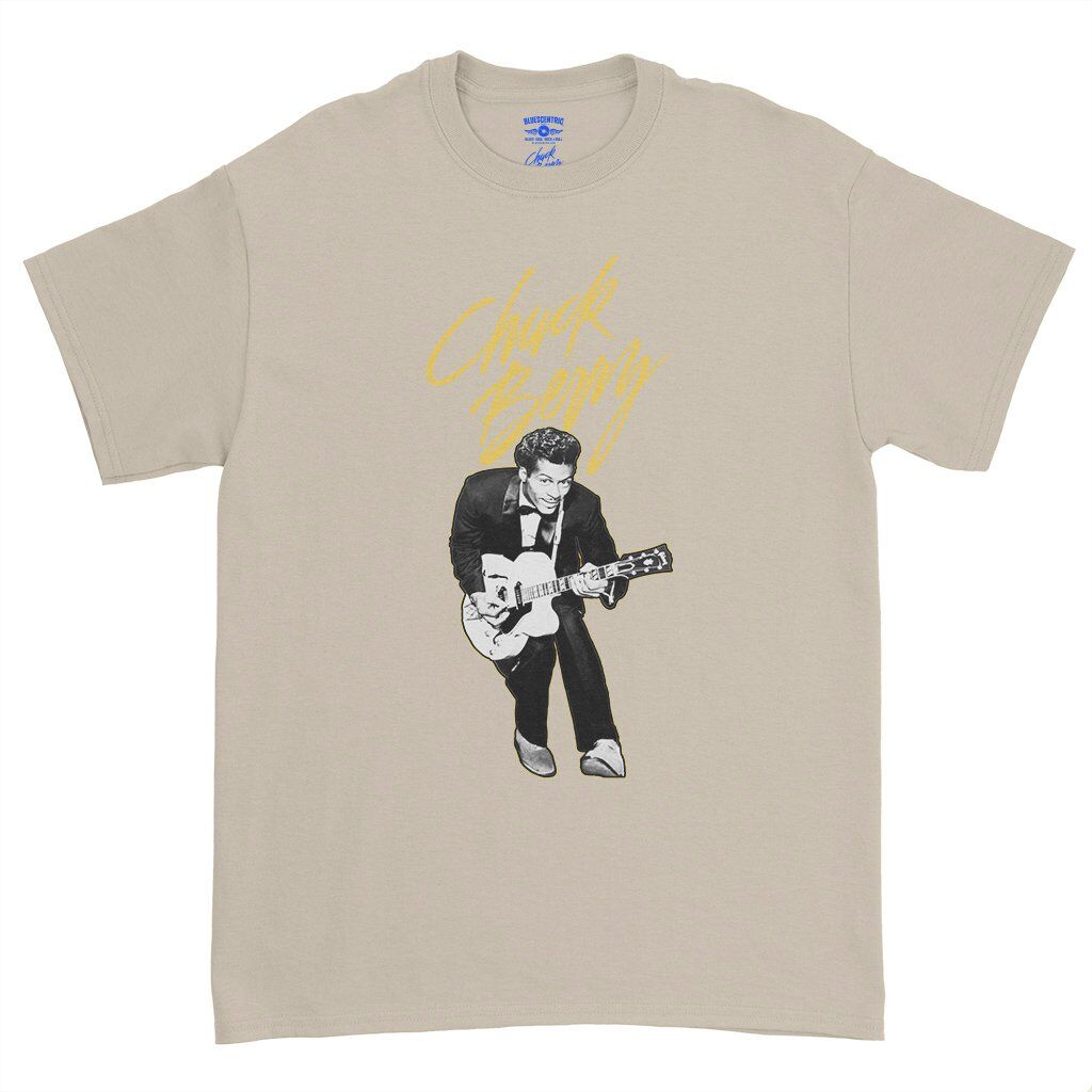 Chuck Berry Duck Walking T-Shirt - Heavy Cotton - Sand
