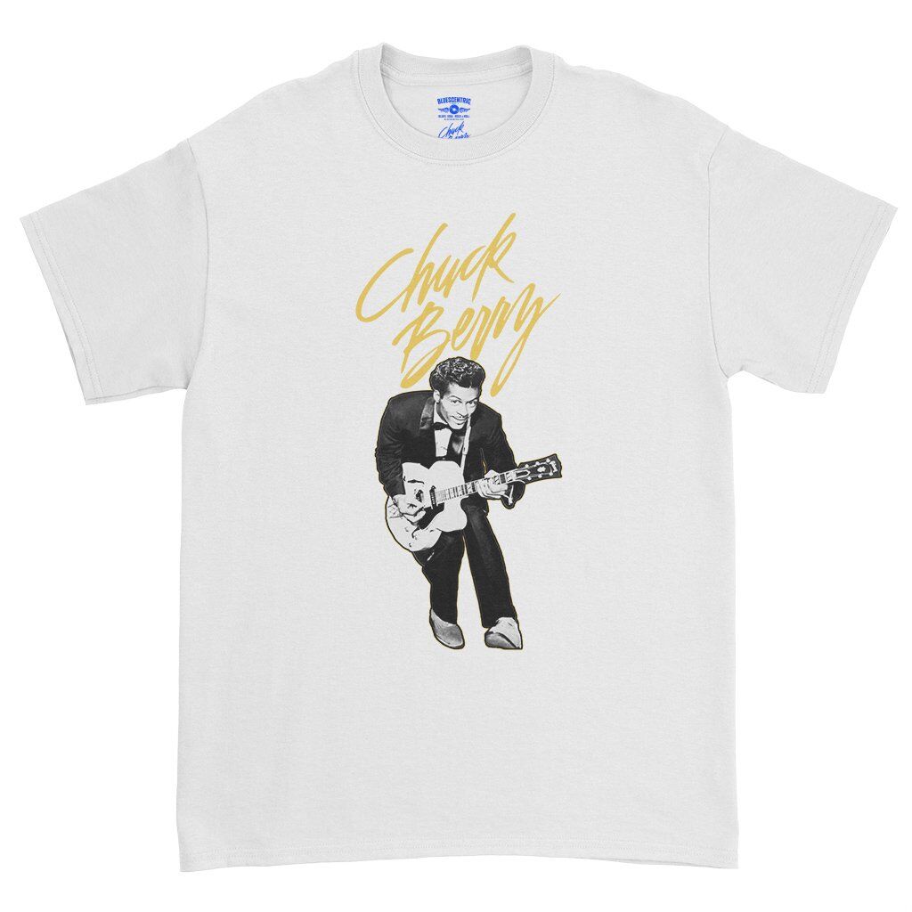 Chuck Berry Duck Walking T-Shirt - Heavy Cotton - White