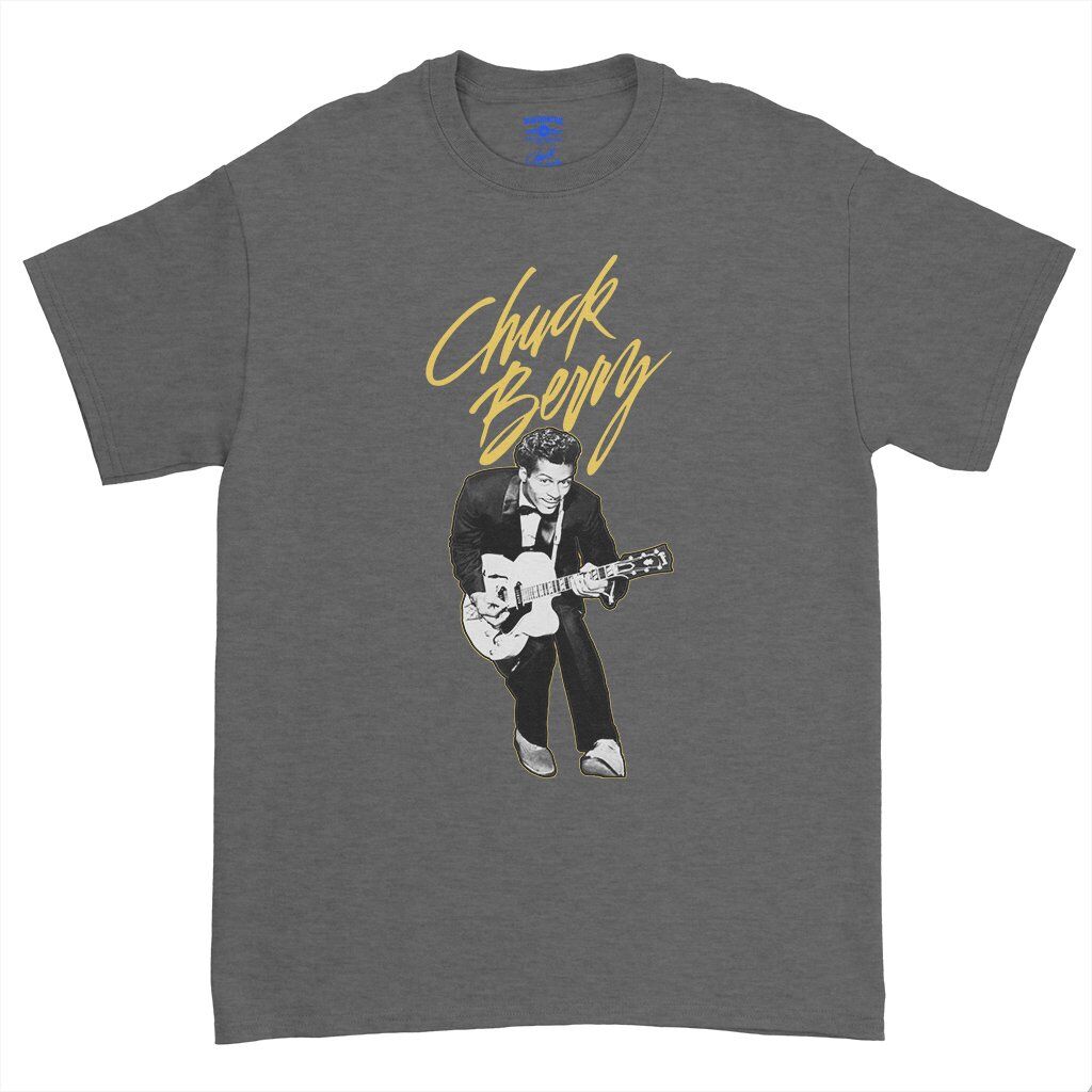 Chuck Berry Duck Walking T-Shirt - Heavy Cotton - Dark Heather