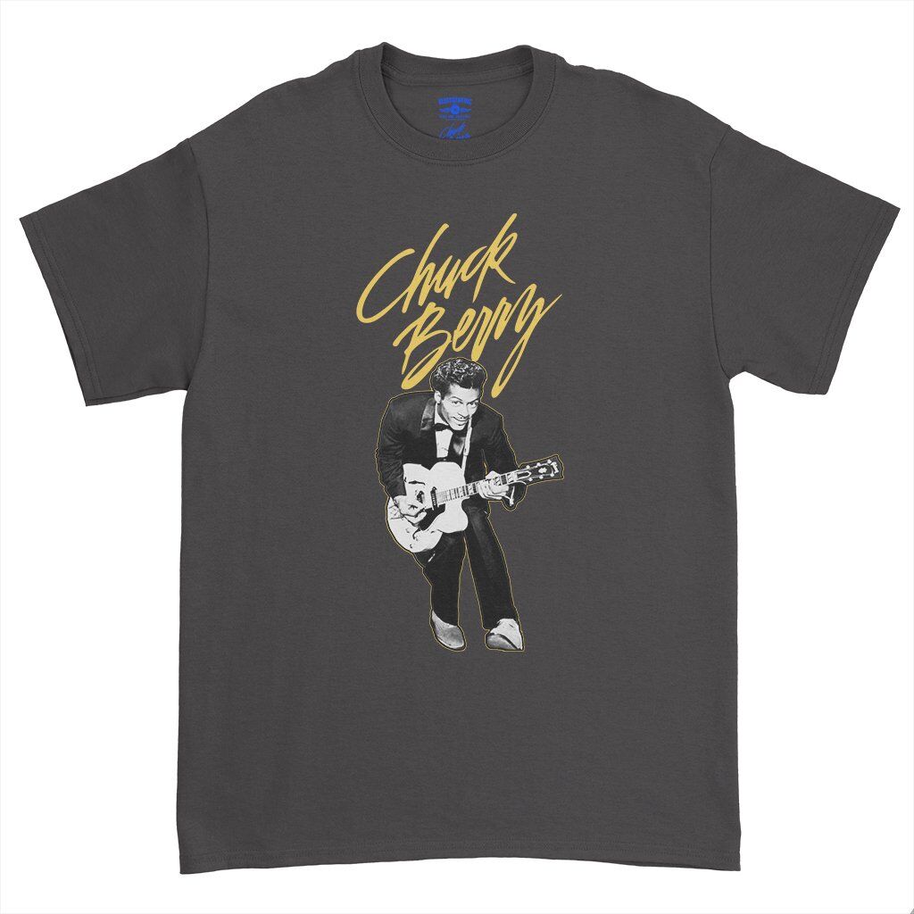 Chuck Berry Duck Walking T-Shirt - Heavy Cotton - Black
