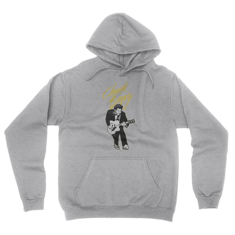 Chuck Berry Duck Walking Hooded Pullover Jacket - Ash
