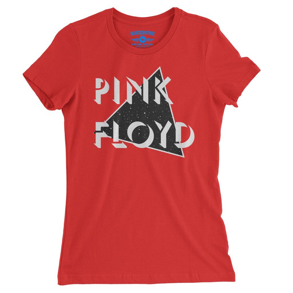 Pink Floyd in Space Ladies T-Shirt - Relaxed Fit - Red