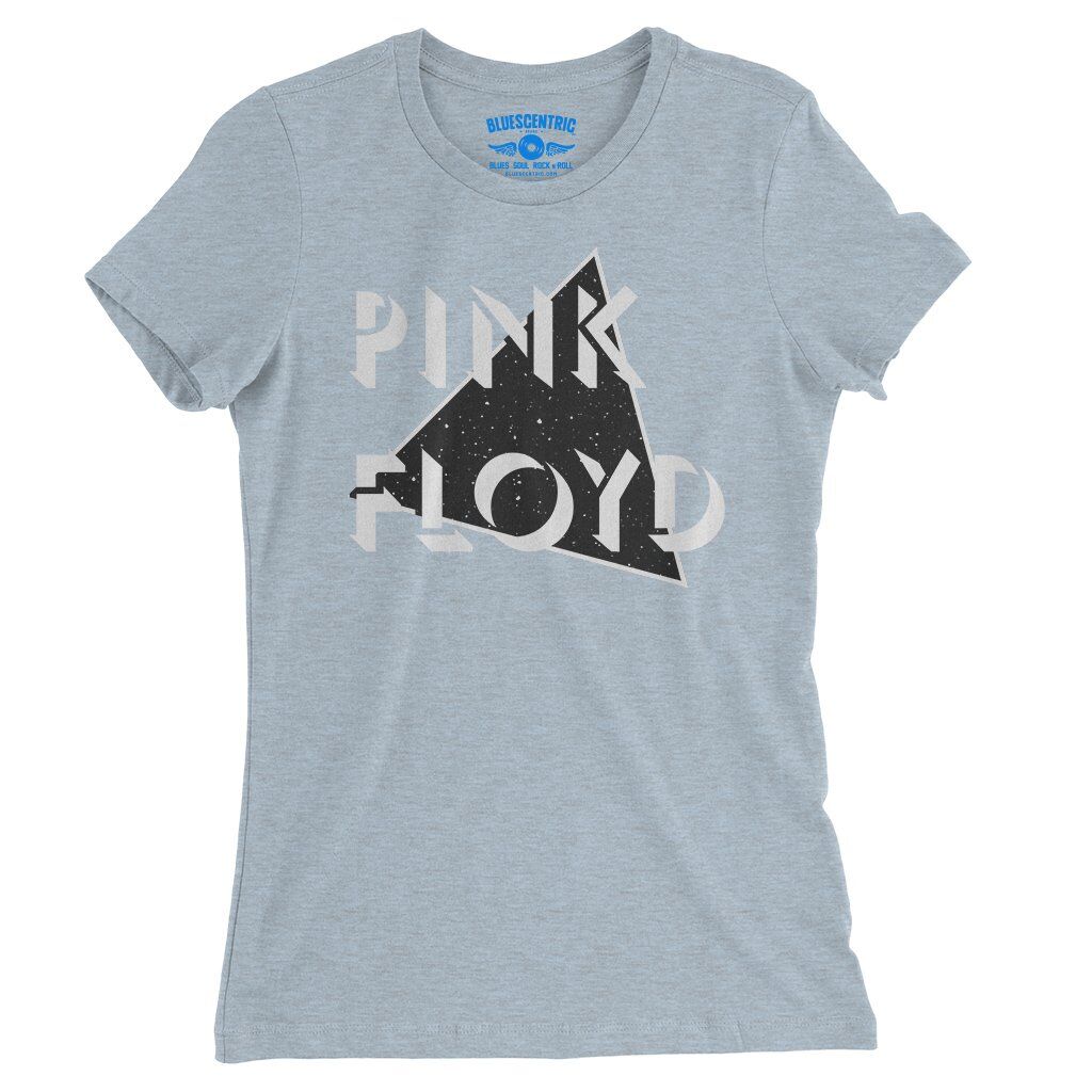 Pink Floyd in Space Ladies T-Shirt - Relaxed Fit - Heather Prism Blue