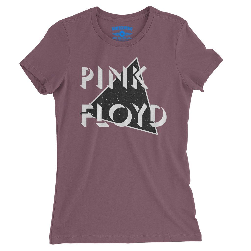 Pink Floyd in Space Ladies T-Shirt - Relaxed Fit - Heather Maroon