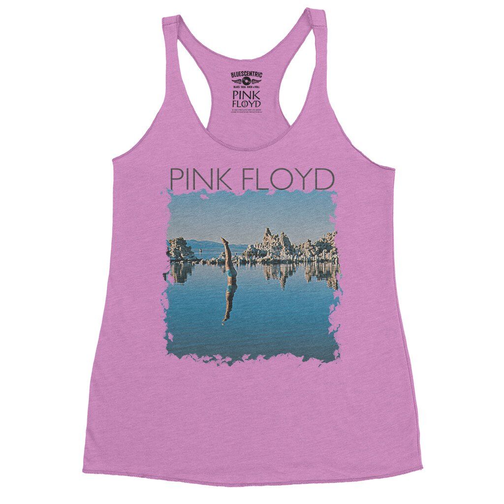 Pink Floyd WYWH Diver Racerback Tank - Women's - Vintage Lilac
