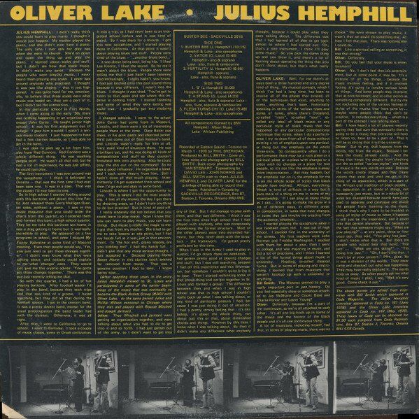 Oliver Lake • Julius Hemphill-1