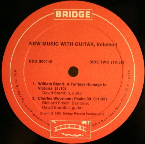 David Starobin - Hans Werner Henze / Barbara Kolb / William Bland / Charles Wuorinen-3