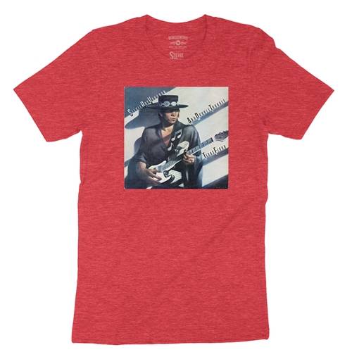 Stevie Ray Vaughan Texas Flood Album Cover T-Shirt - Lightweight Vintage Style