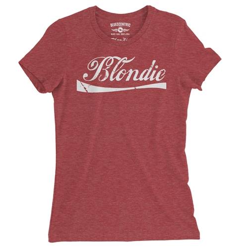 Classic Blondie Logo Ladies T Shirt - Relaxed Fit