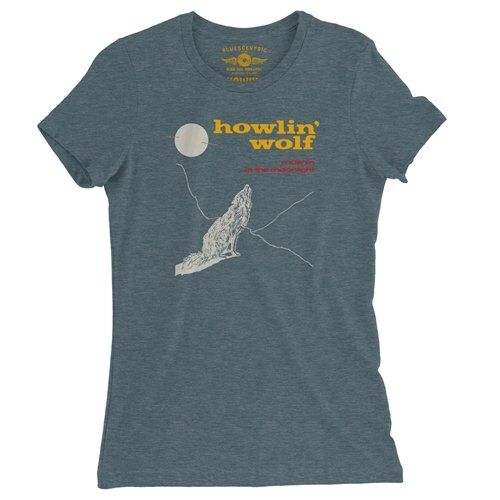 Howlin' Wolf Moanin' Album Ladies T Shirt - Relaxed Fit