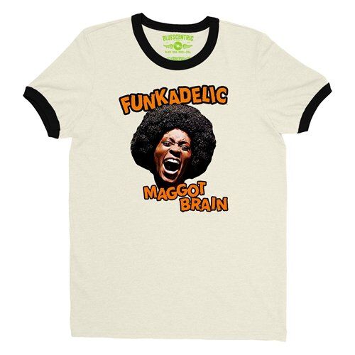 Orange Funkadelic Maggot Brain Ringer T-Shirt
