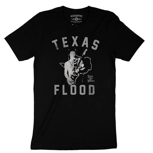 Stevie Ray Vaughan Texas Flood T-Shirt - Lightweight Vintage Style
