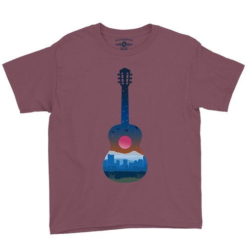 Guitar City Youth T-Shirt - Lightweight Vintage Children & Toddlers