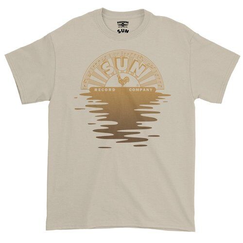 Sun Records Reflection Front Only T-Shirt - Classic Heavy Cotton