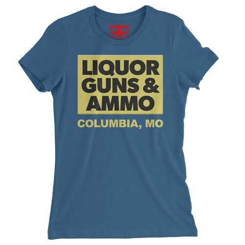 Liquor Guns & Ammo Ladies T Shirt - Relaxed Fit